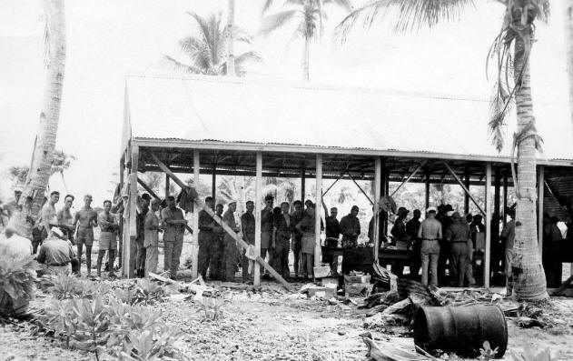 Bennett Island Chow Line