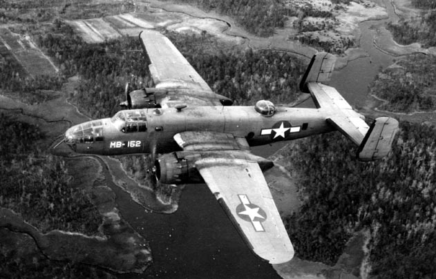 MB-152 Over North Carolina